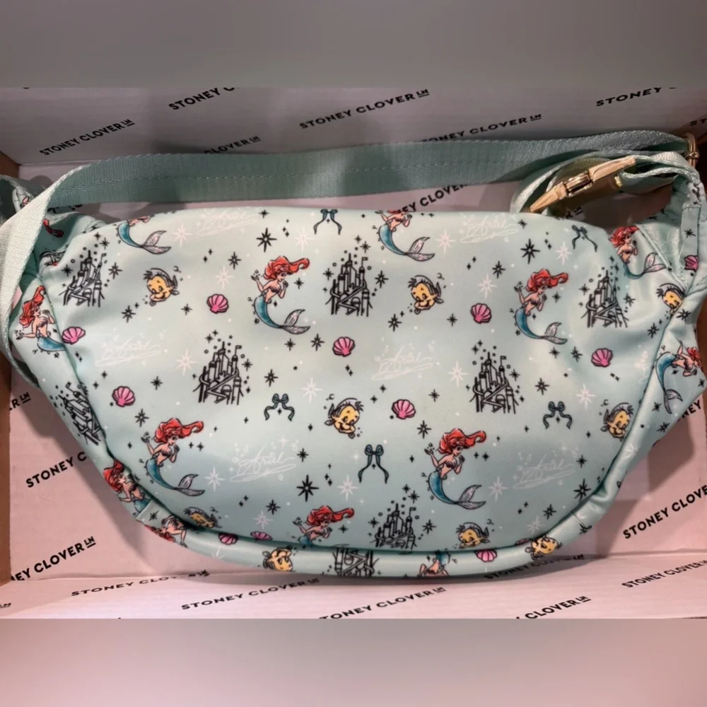 Stoney Clover Lane Mint Ariel Pattern Kids Crossbody Bag